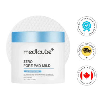 Medicube Zero Pore Pads Mild 2.0 (70 Pads) - Gentle Calming Toner Pads for Exfoliation, Minimizing Pores, and Blackhead Removal with PHA - Ideal for All Skin Types